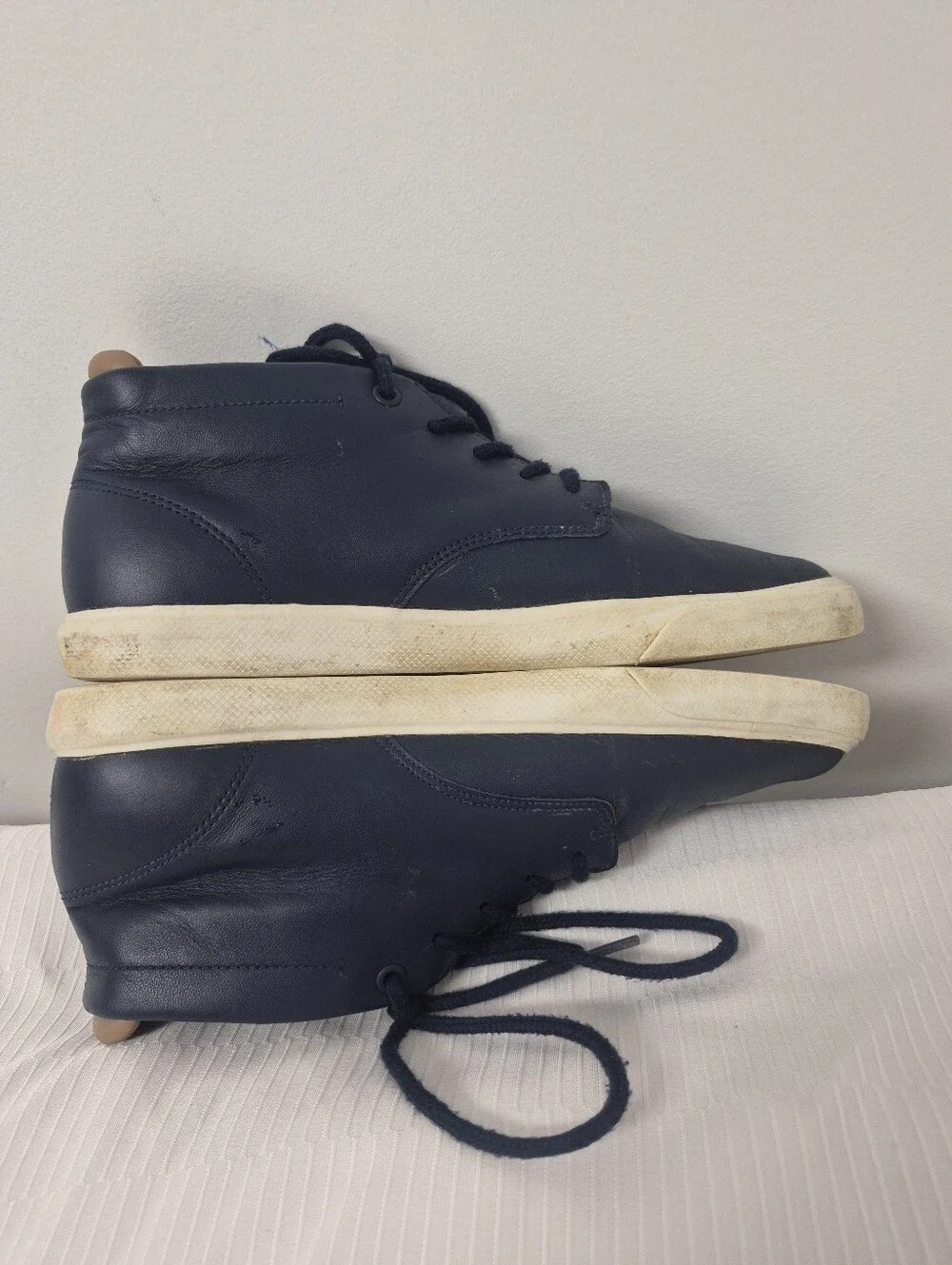 Lacoste Espere Chukka 317 Leather High Top Sneakers sz 7